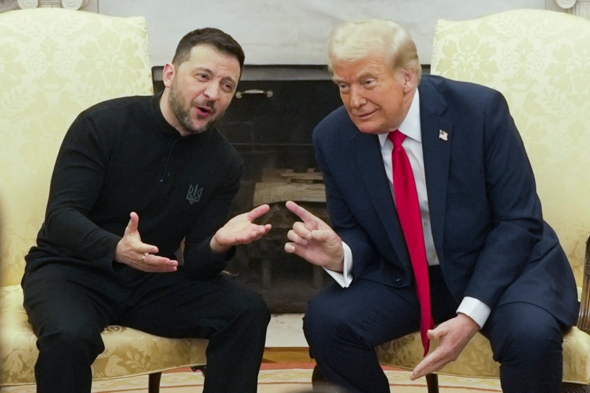 Trump angered by Zelenskyy, Ukraine position on Crimea, as U.S. pulls back from talks