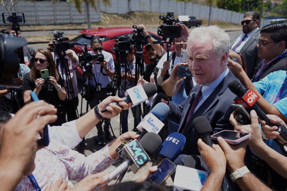 U.S. senator who travelled to El Salvador says he's been denied access to Kilmar Abrego Garcia