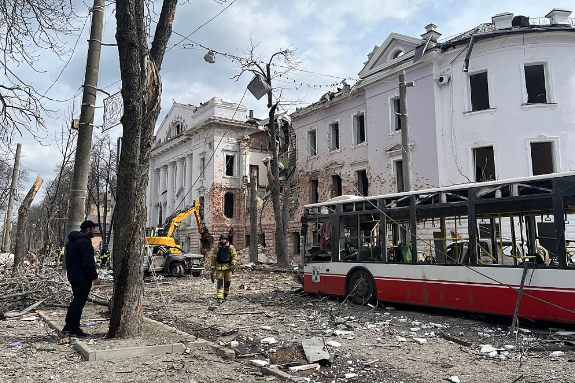 Ukraine says more than 30 killed in Russian ballistic missile strike on Sumy