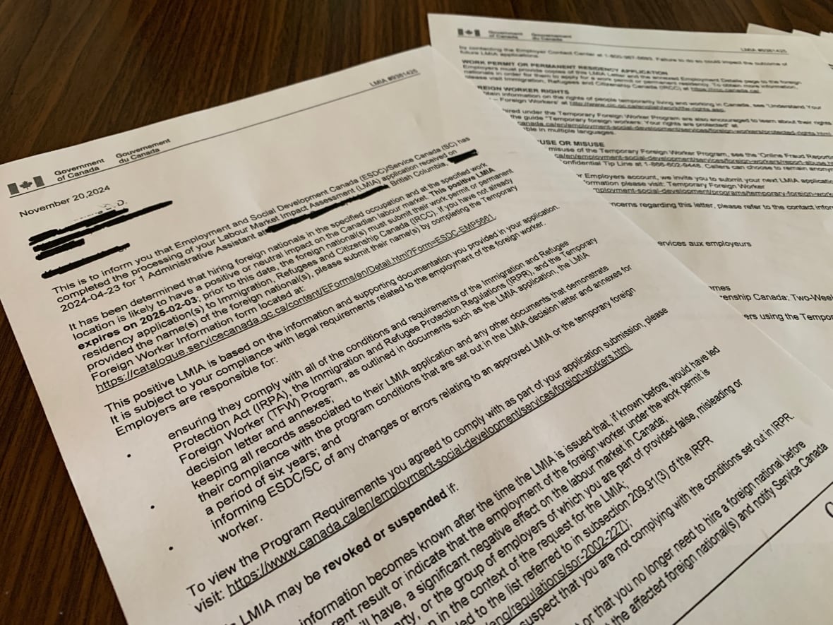 B.C. immigration consultant discovers forged foreign worker documents â with her name on them