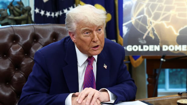 Canada wants to join Golden Dome missile-defence program, Trump says
