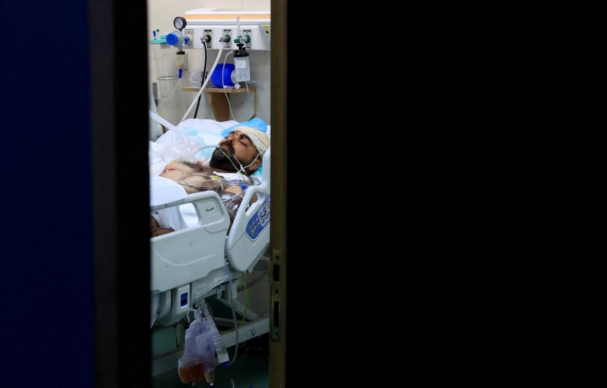 Father of 9 children killed in Israeli strike on Gaza being treated in intensive care