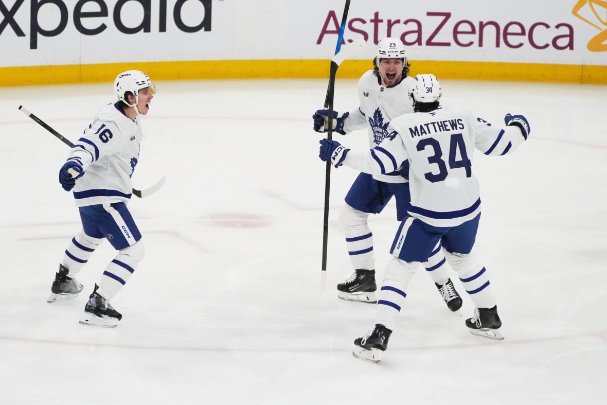 Marchand scores in OT, Panthers top Maple Leafs 5-4 to cut series deficit to 2-1