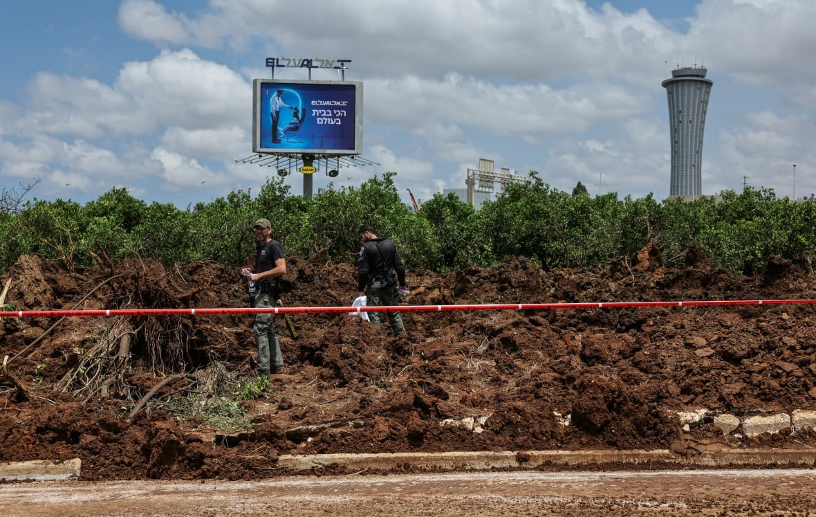 Missile fired by Yemen's Houthis lands near Israel's main airport