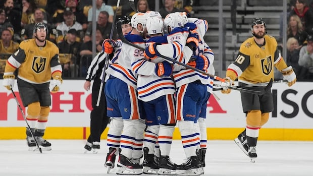 Oilers take 2-0 series lead with 5-4 win over Golden Knights in OT thriller