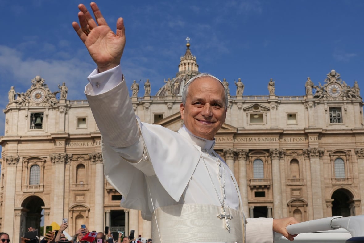 Pope Leo XIV's inaugural mass attracts tens of thousands, including PM Carney