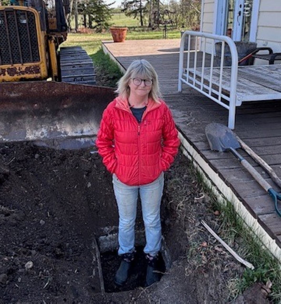 She fell through the ground into an old septic tank. Experts say drought is destabilizing soil