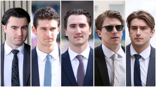 'There's an investigation': NHL player's text shown at sex assault trial of ex-world junior teammates