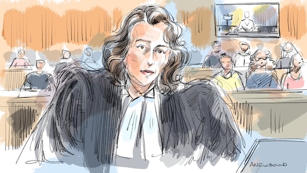 Woman in tears after days of defence grilling at world junior hockey sex assault trial