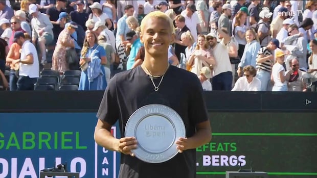 Canada's Gabriel Diallo wins his 1st ATP Tour title, taking Libema Open final in straight sets