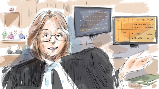 E.M. did not give 'valid consent' to ex-Hockey Canada players, Crown argues at sex assault trial