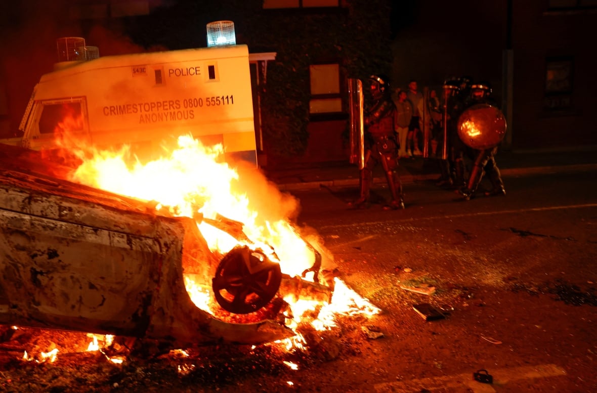 How a Northern Irish town descended into 3 days of anti-immigrant violence