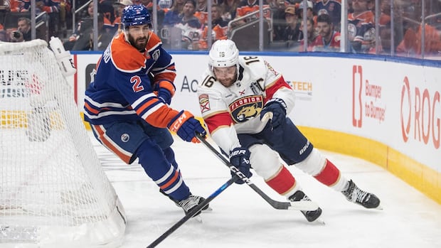 Oilers, Panthers locked at 3-3 in Game 1 of Stanley Cup rematch