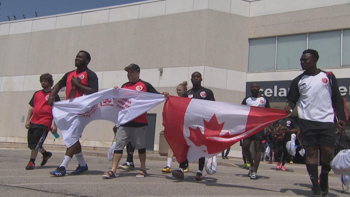 Ontario soccer tournament brings together players impacted by homelessness, mental health struggles