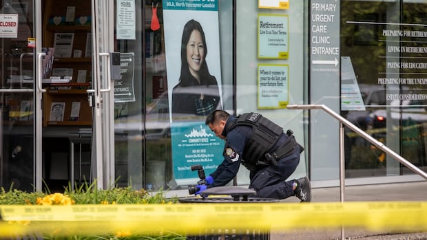 Politicians, neighbours rattled after explosion damages B.C. cabinet minister's office