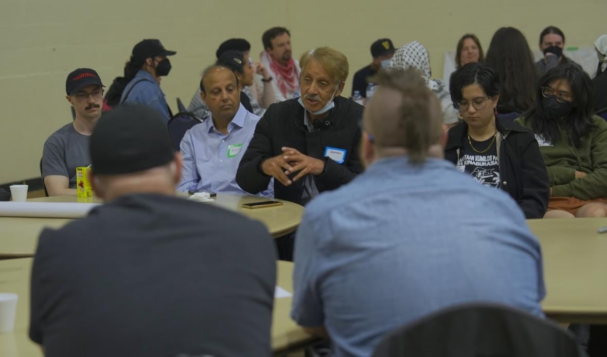 Protesters hold 'people's forum' in Calgary ahead of G7, prepare for Sunday march