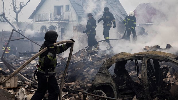 Russia launched its largest aerial attack since war began, Ukraine says