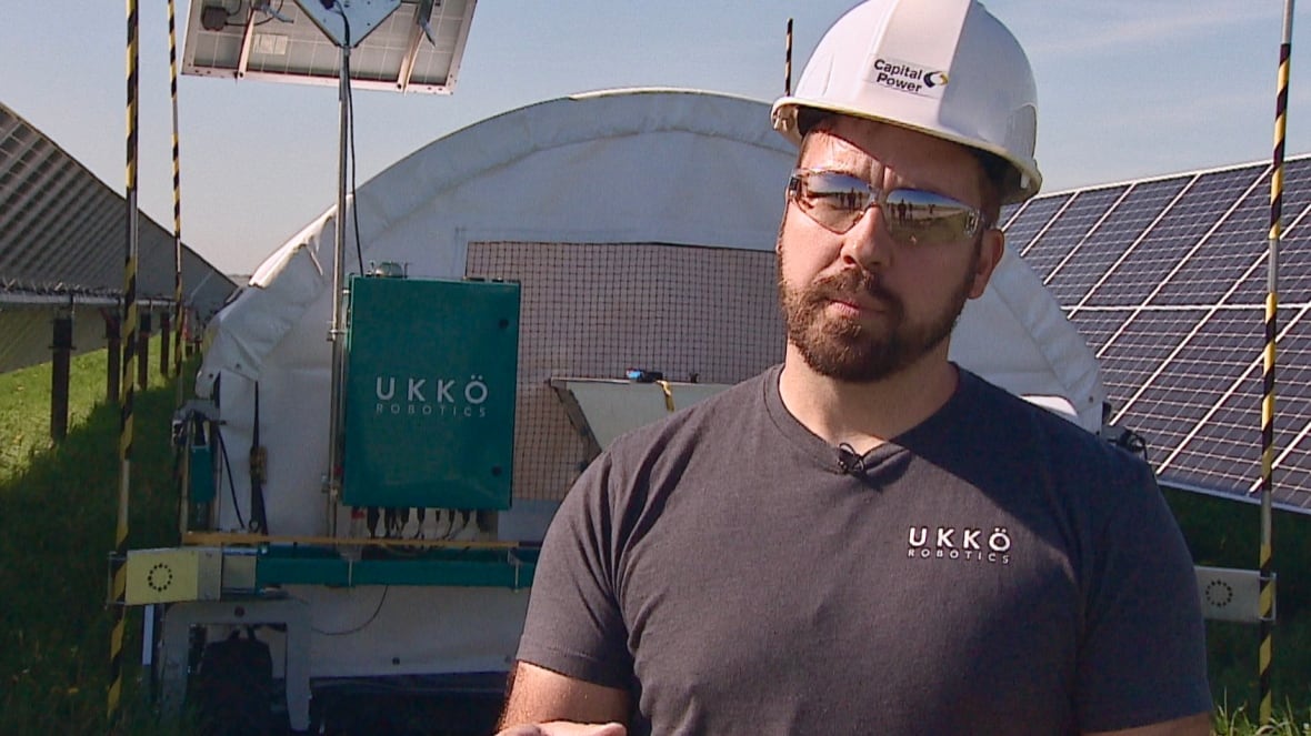 This Alberta solar field is becoming a high-tech hobby farm on the side
