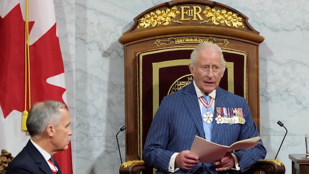 Throne speech was an 'emotional moment' for the King, Buckingham Palace says