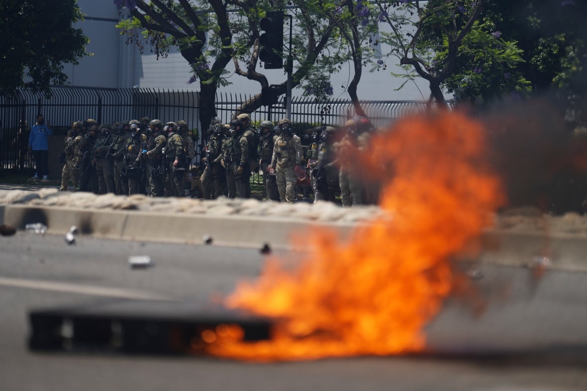 Trump vows to send in National Guard over L.A.-area protests against immigration raids