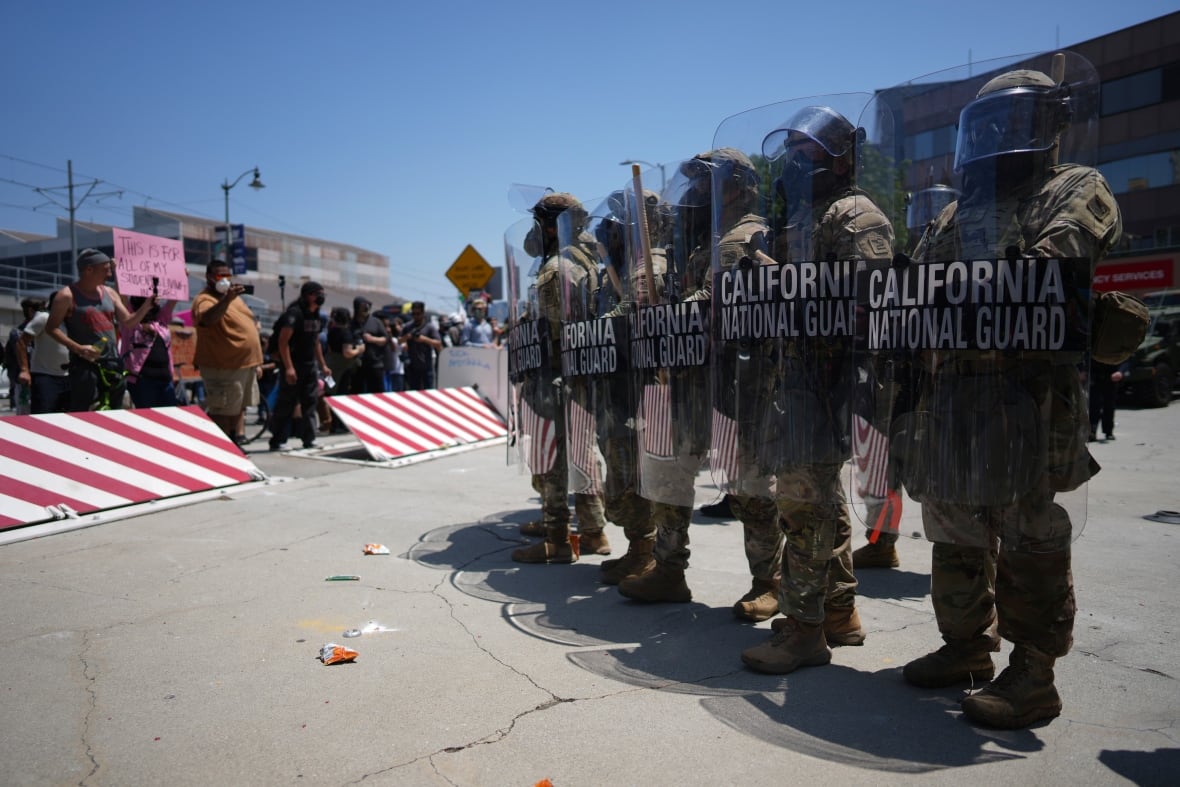 What happened the last time a U.S. president overrode a state to deploy the National Guard