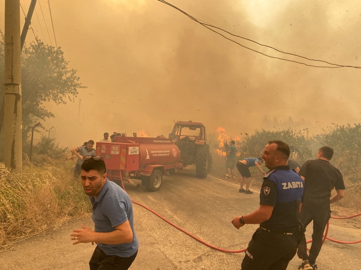 Wildfires burn in Turkey, France as early heat wave hits parts of Europe