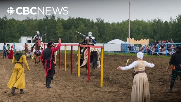 It's medieval madness in rural Alberta as jousters take aim at glory