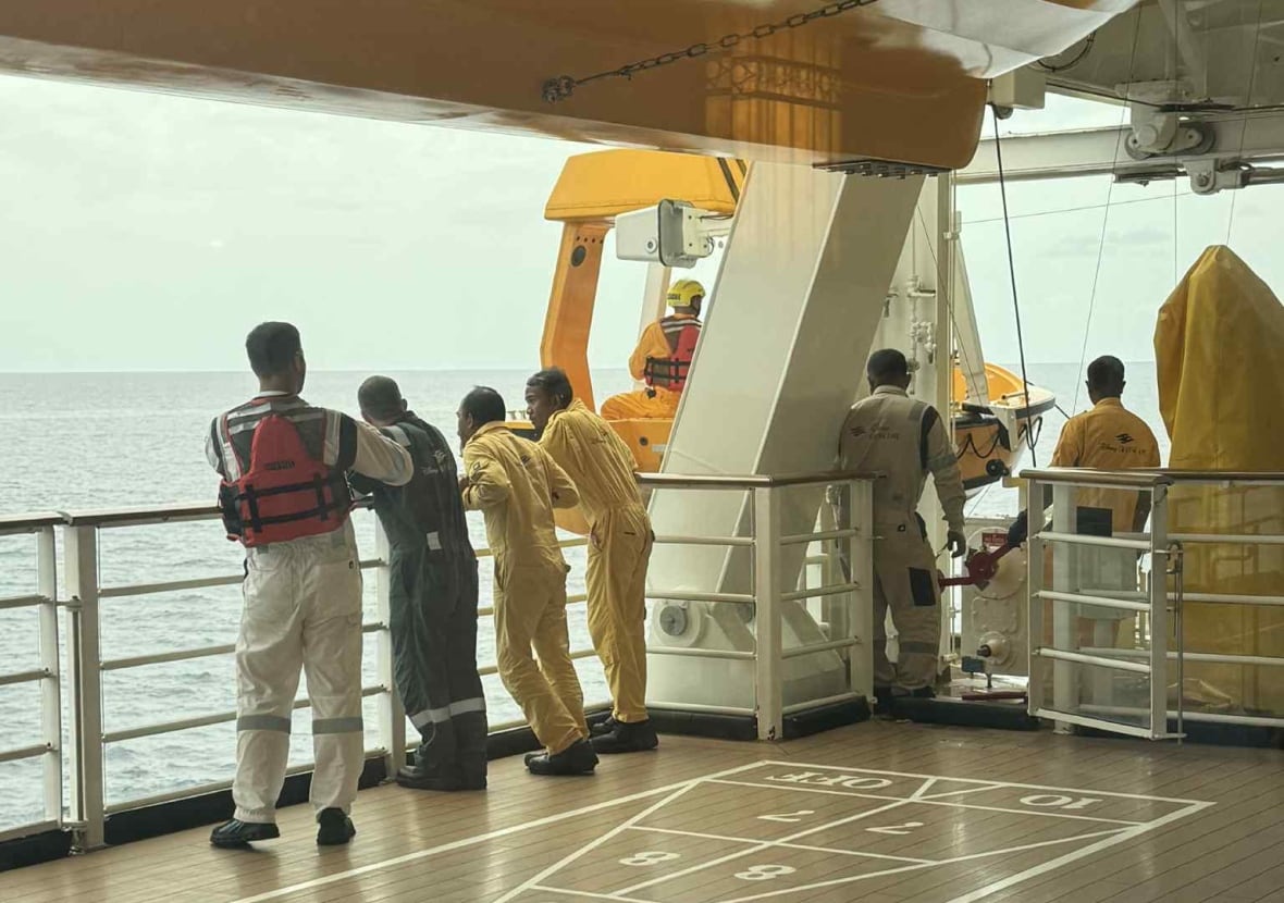 Passenger video shows 'miracle' rescue after child and father go overboard on Disney cruise