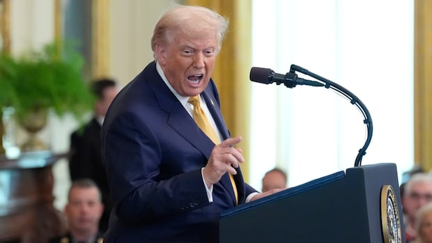 Trump diagnosed with vein condition after noticing 'mild swelling' in his legs