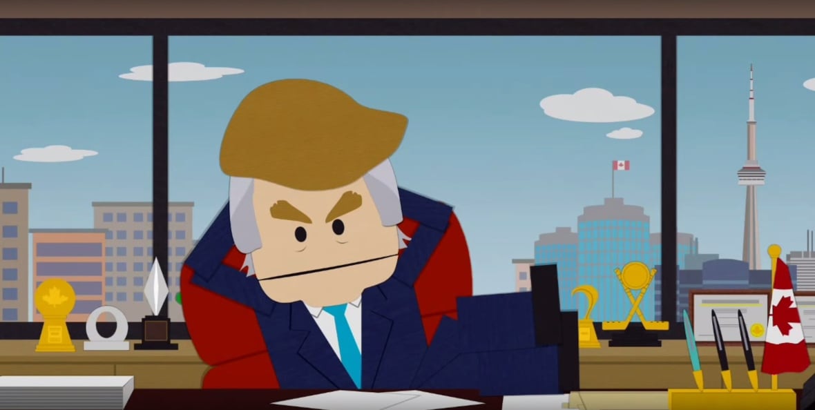 'We're terribly sorry,' South Park co-creator says with straight face after depicting Trump in bed with Satan
