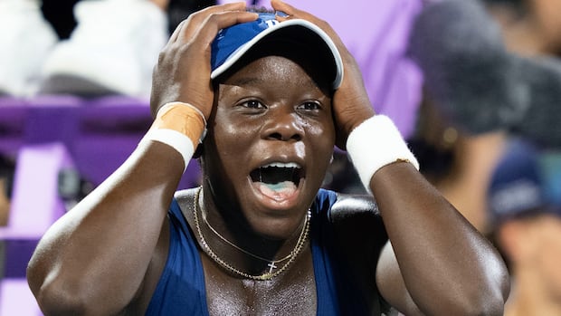 Canada's Victoria Mboko reaches National Bank Open final with epic 3-set tiebreaker win