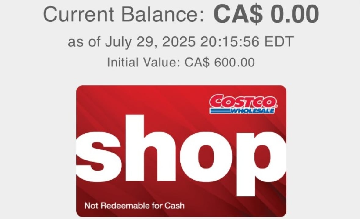 Costco customers shocked after someone drains all the funds from their gift cards
