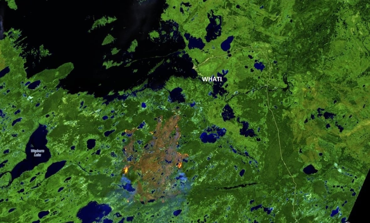 Evacuation order issued for community of 600 northwest of Yellowknife