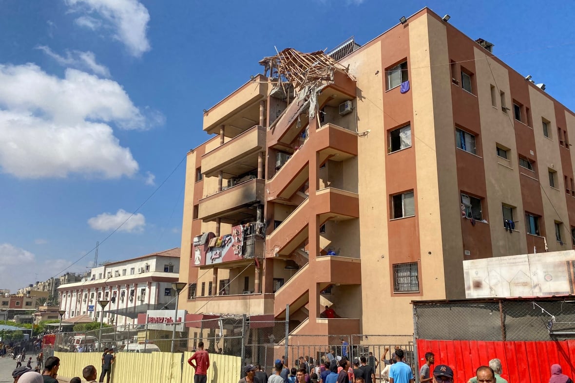 Israeli airstrikes on Gaza hospital kill at least 20 people, including 5 journalists