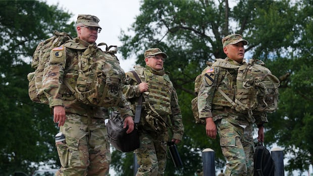 National Guard starts patrolling Washington, D.C., streets