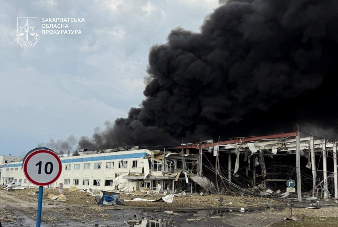 Russia strikes targets in western Ukraine, hits factory of NASDAQ-listed company