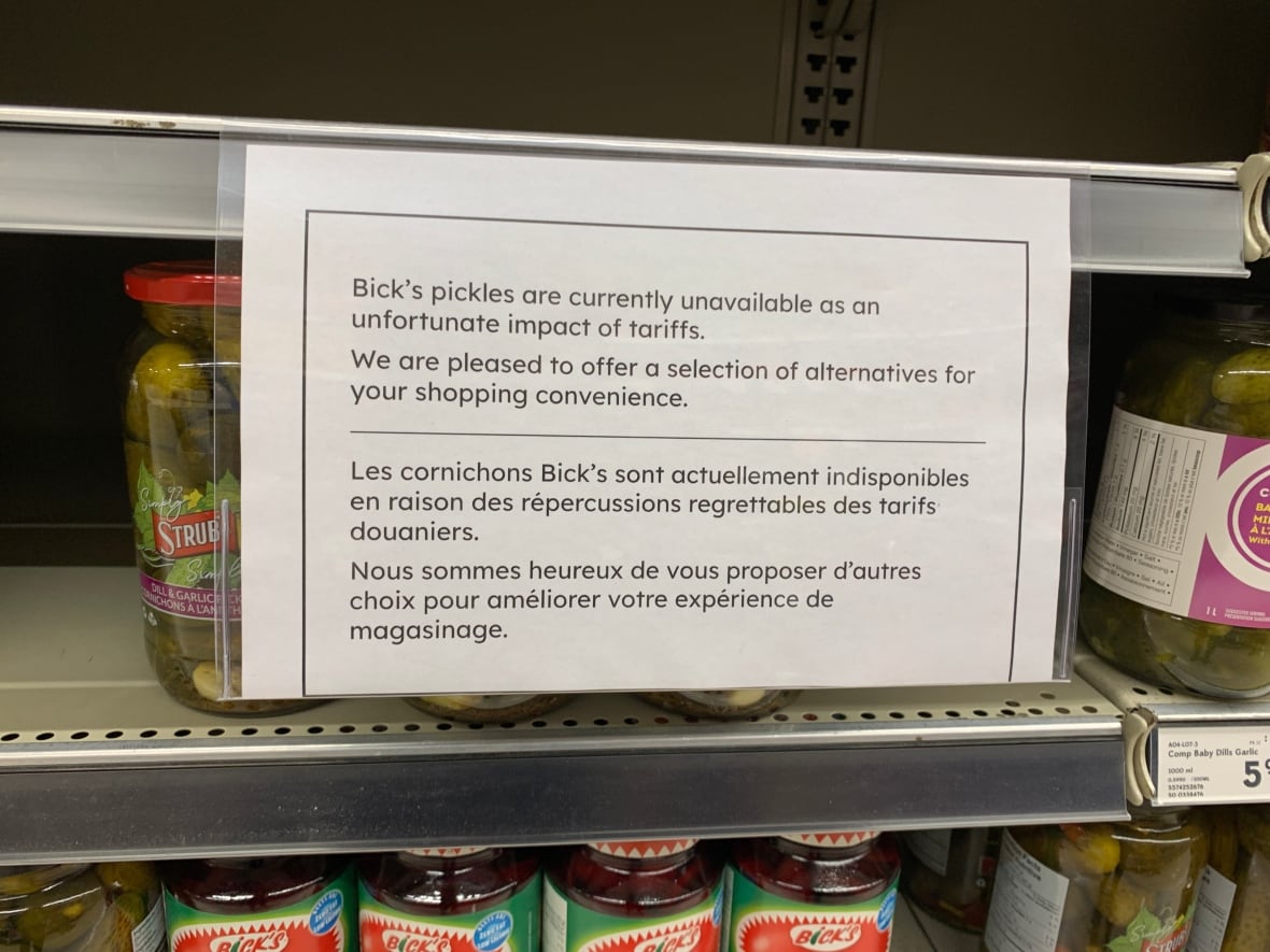 Sour news for pickle lovers: Bick's pickles no longer stocked at some Canadian retailers