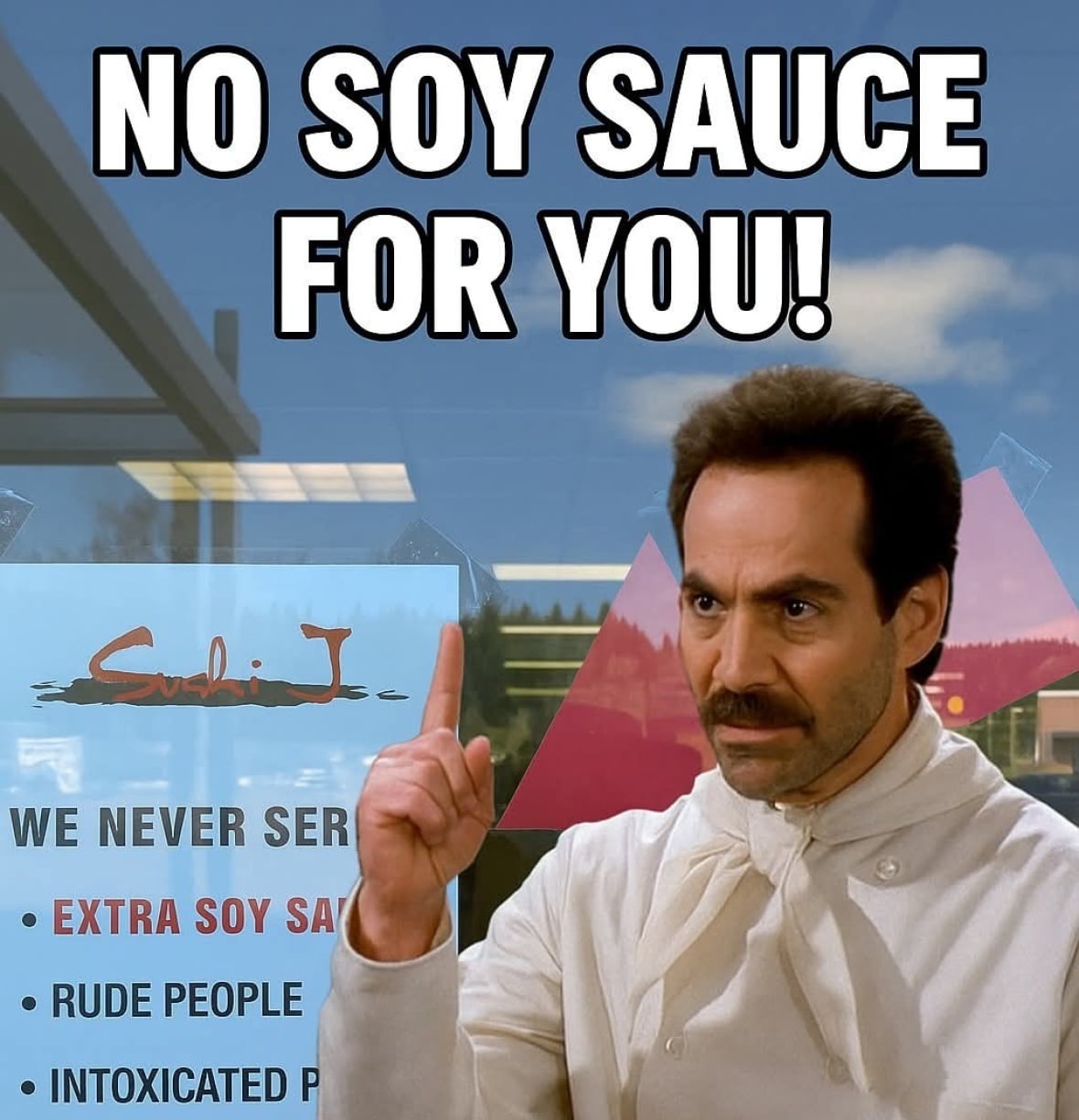 B.C. sushi chef refuses to provide extra soy sauce â even for $1K
