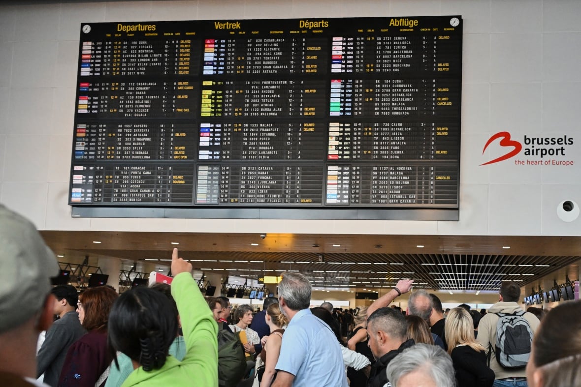 Brussels airport cancels nearly 140 flights amid fallout from cyberattacks across Europe