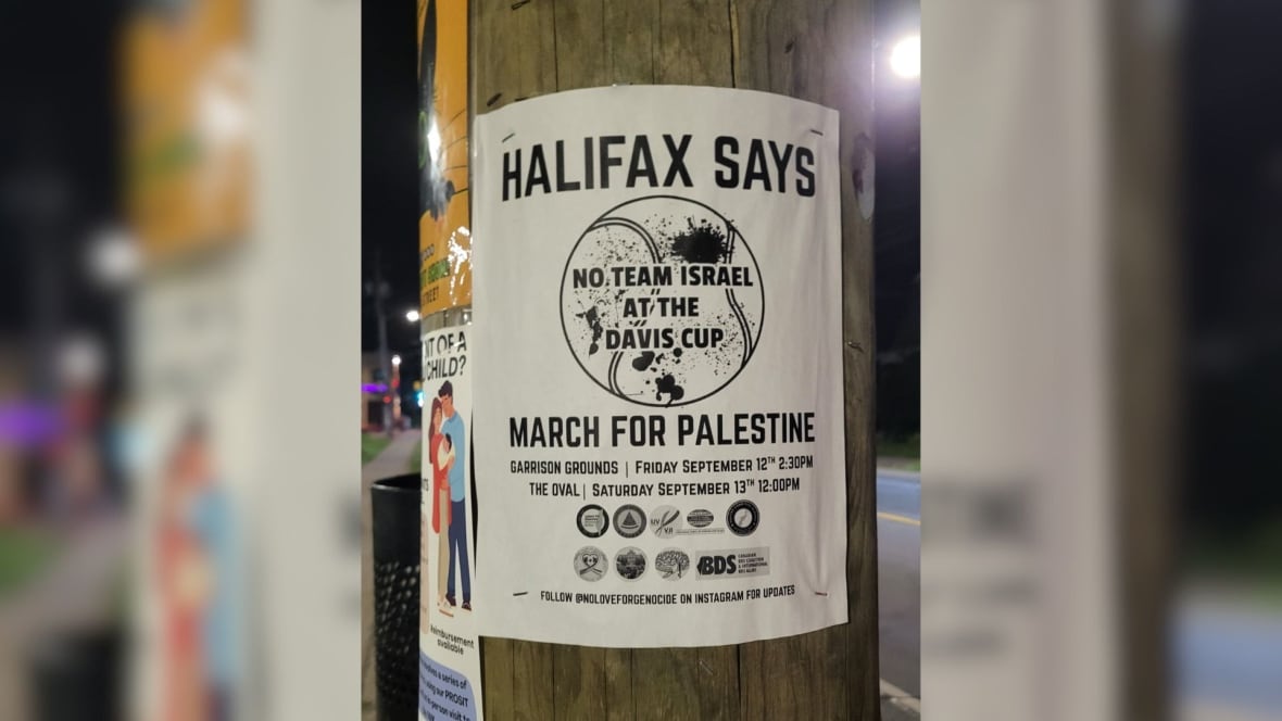 Canada-Israel Davis Cup matches in Halifax closed to fans due to 'escalating safety concerns'