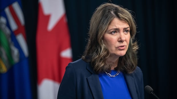 Danielle Smith dwells on graphics, not words, as Alberta retools book ban policy