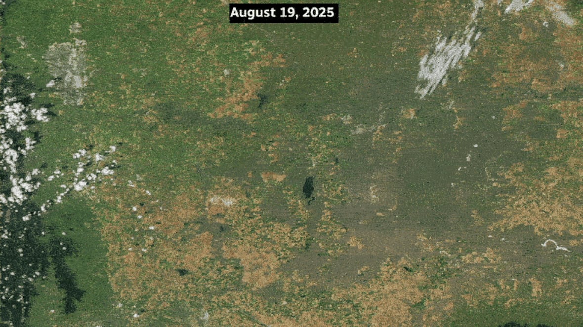 Hailstorm leaves 200-km 'scar' across Alberta that's visible from space