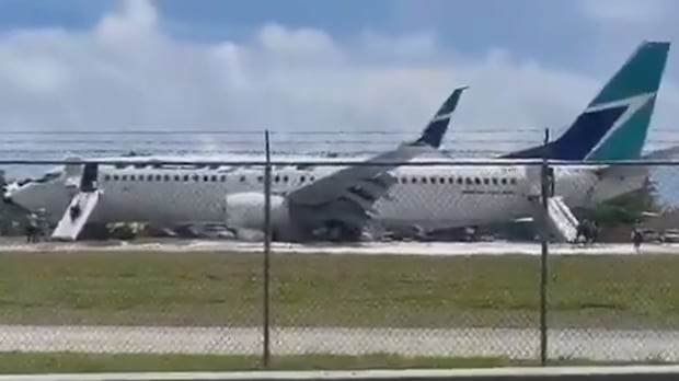 TSB sends investigators to St. Maarten after WestJet plane makes 'hard landing'