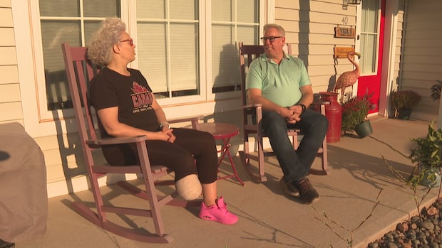 A chronic syndrome left her in pain for 7 years. A leg amputation gave her her life back
