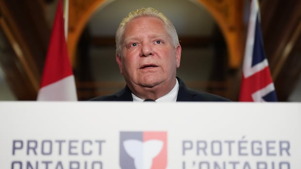 Ford defends Ontario's anti-tariff ad that angered Trump, says he achieved his goal