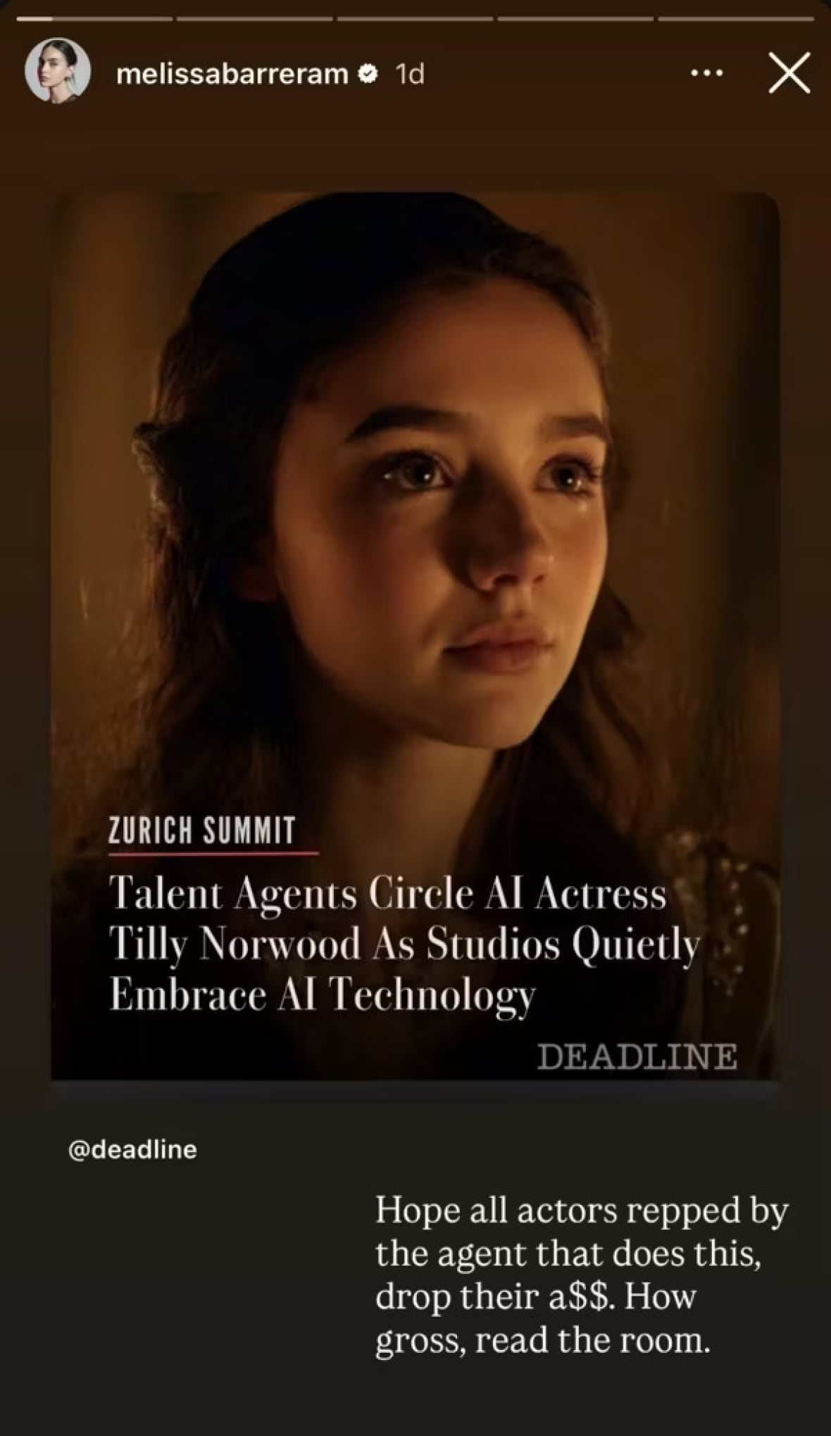 Meet Tilly Norwood, the AI 'actress' prompting backlash from real Hollywood stars