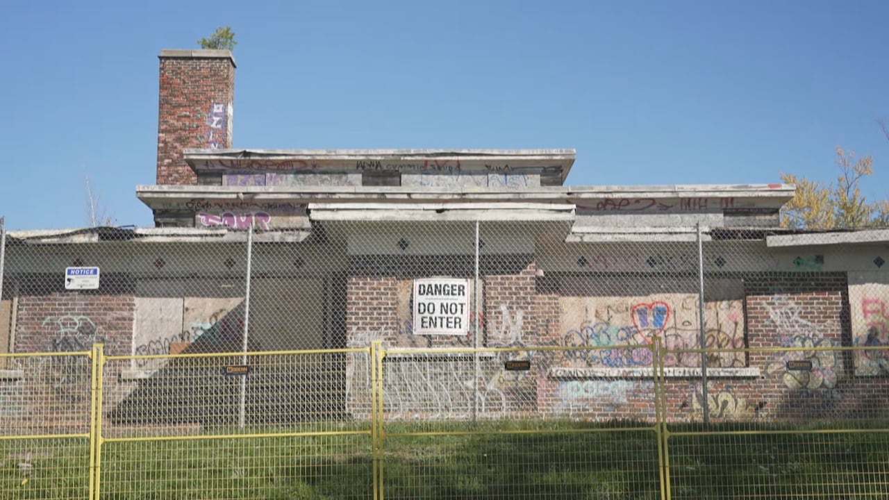 This former WW II PoW camp building could be torn down. Its protectors want to give it new life