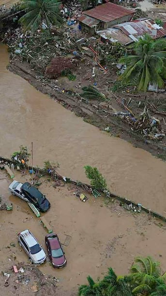 At least 85 dead after Typhoon Kalmaegi floods Philippines, engulfing entire communities