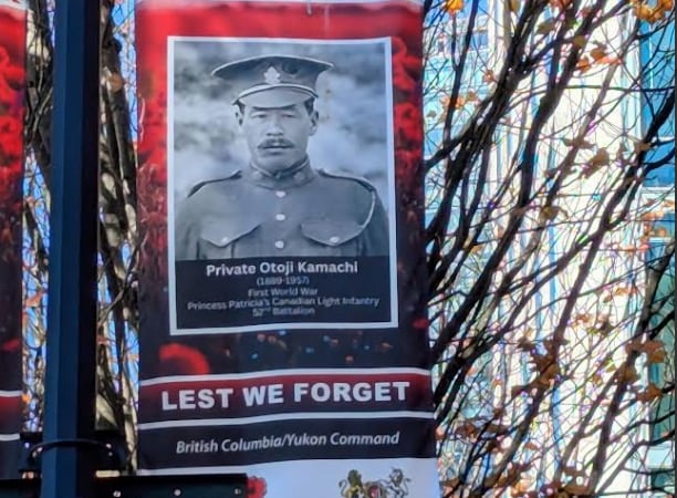 Japanese immigrants fought for Canada during WW I while denied the right to vote