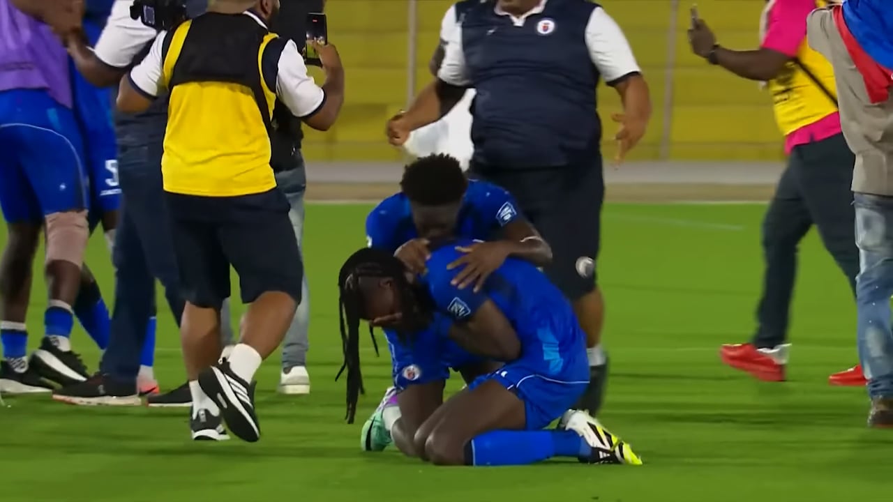 #TheMoment Haiti qualified for first World Cup in over 50 years
